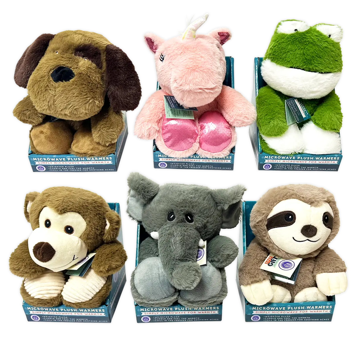 Hug 'N Sip Cup Plush Assortment Floor Display - 38 Pieces Per Retail Ready Display 88565 KIPP BROTHERS