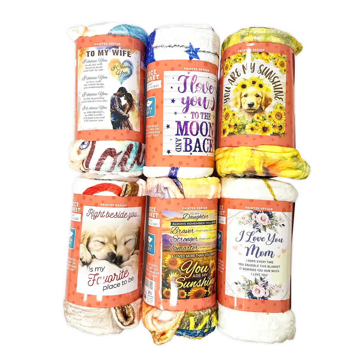 Hug 'N Sip Cup Plush Assortment Floor Display - 38 Pieces Per Retail Ready Display 88565 KIPP BROTHERS