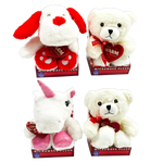 Valentine's Day Glass and Gift Assortment Floor Display - 57 Pieces Per Retail Ready Display 88573 KIPP BROTHERS