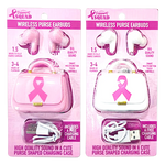 Breast Cancer Awareness Pink Support Squad Assortment Floor Display - 64 Pieces Per Retail Ready Display 88590 NOVELTY INC