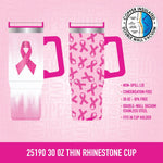 Breast Cancer Awareness Pink Support Squad Assortment Floor Display - 64 Pieces Per Retail Ready Display 88590 NOVELTY INC