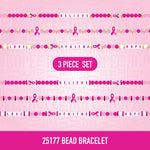 Breast Cancer Awareness Pink Support Squad Assortment Floor Display - 64 Pieces Per Retail Ready Display 88590 NOVELTY INC