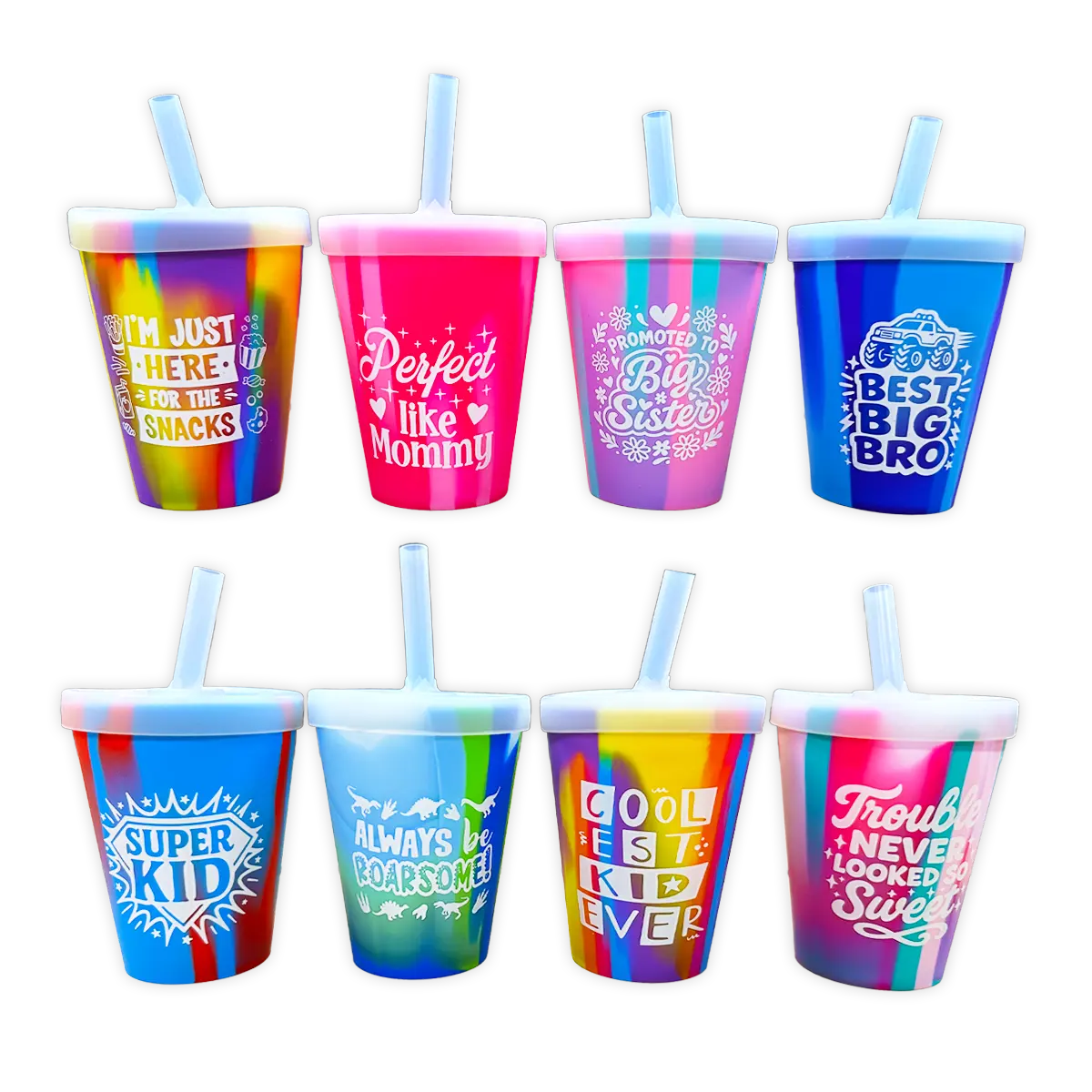 Silicone Cup Drinkware Assortment Floor Display - 32 Pieces Per Retail Ready Display 88608 NOVELTY INC