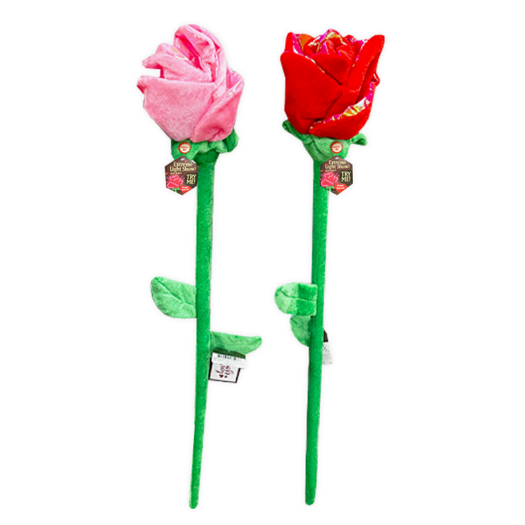 Valentines Day Rose Plush and Gift Assortment Floor Display - 78 Pieces Per Retail Ready Display Kit 88615 NOVELTY INC