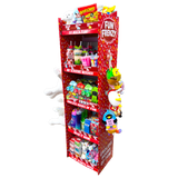 Fun Frenzy Toy Assortment Floor Display - 𝙄𝙣𝙘𝙡𝙪𝙙𝙚𝙨 𝙈𝙪𝙡𝙩𝙞𝙥𝙡𝙚 𝙁𝙐𝙉 𝘿𝙊𝙃 𝙄𝙩𝙚𝙢𝙨 - 130 Pieces Per Retail Ready Display Kit 88625
