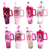 Believe in Pink Breast Cancer Awareness Hydration Impulse Assortment Floor Display - 76 Pieces Per Retail Ready Display Kit 88632