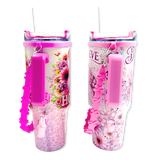 Believe in Pink Breast Cancer Awareness Hydration Impulse Assortment Floor Display - 76 Pieces Per Retail Ready Display Kit 88632