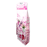 Believe in Pink Breast Cancer Awareness Hydration Impulse Assortment Floor Display - 76 Pieces Per Retail Ready Display Kit 88632