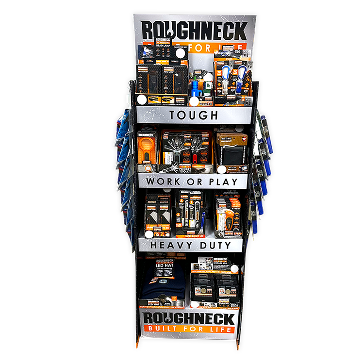 Roughneck - Impulse Tools Assortment Floor Display - 66 Pieces Per Retail Ready Display Kit 88688 ROUGHNECK