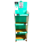 Merchandising Fixture - Corrugated Printed Blanket Floor Display ONLY 978110 KIPP BROTHERS