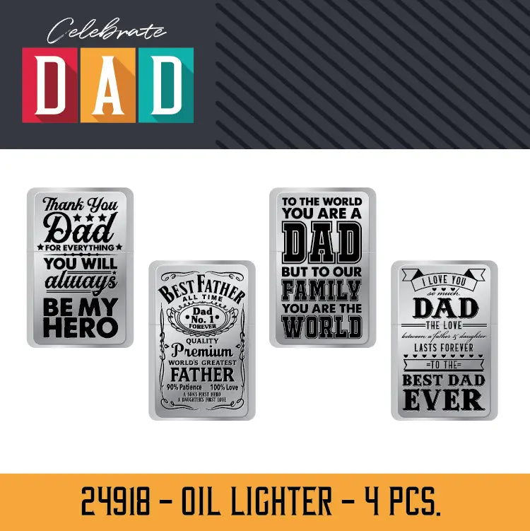 Father's Day Assortment Floor Display - 72 Pieces Per Retail Ready Display 88526 KIPP BROTHERS