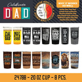 Father's Day Assorted Floor Display - 71 Pieces Per Retail Ready Display 88533 KIPP BROTHERS