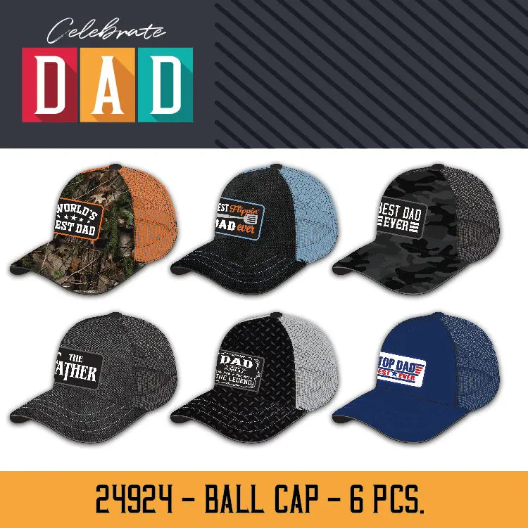 Father's Day Assortment Floor Display - 72 Pieces Per Retail Ready Display 88526 KIPP BROTHERS