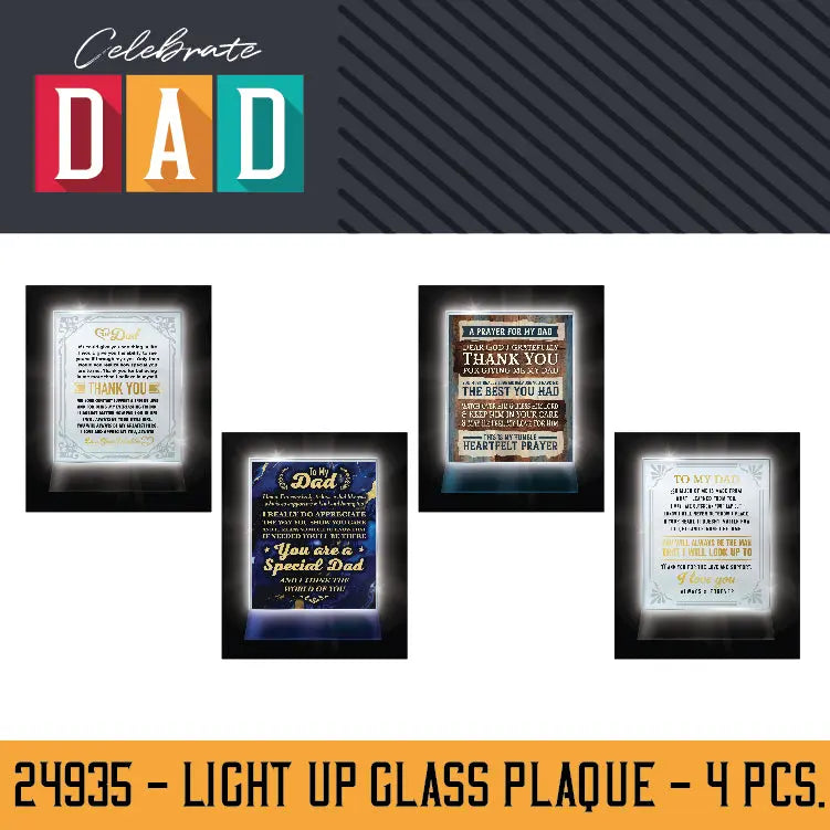Father's Day Assortment Floor Display - 72 Pieces Per Retail Ready Display 88526 KIPP BROTHERS
