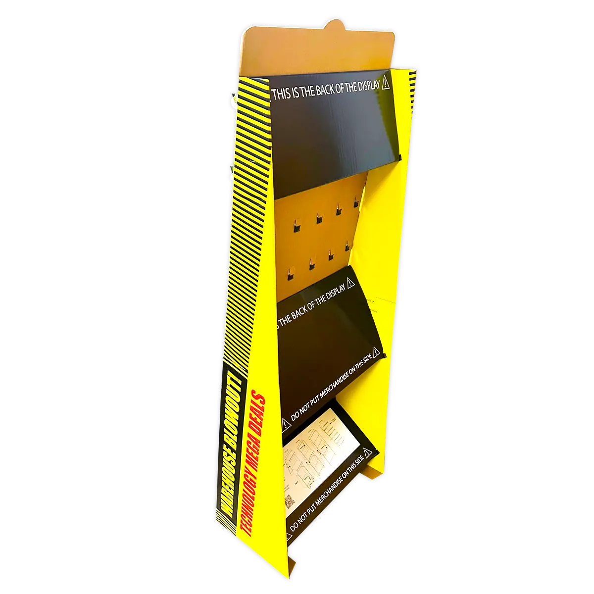 Technology Assortment Merchandising Fixture - Retail Ready Floor Display ONLY 979980 GADGET GEAR