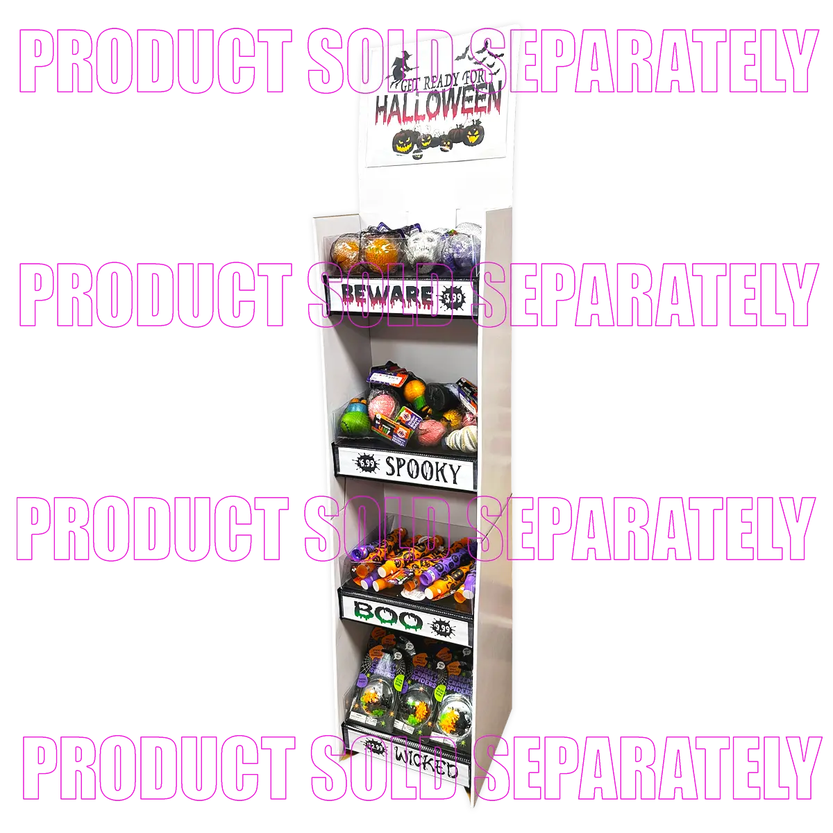 Merchandising Fixture - PVC Box Tray 2 980540 NOVELTY INC