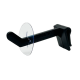 Merchandising Fixture - Short Black Plastic Peg with Peg Stop 6 Per Pack 983820 NOVELTY INC