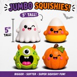 Fun Doh SquishZilla Jumbo Mash Monsters Squishy Toy - 6 Pieces Per Retail Ready Display 26863