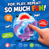 Fidget Pop Shark Ball Toy - 12 Pieces Per Retail Ready Display 25004