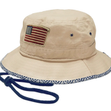 USA Bucket and Boonie Patriotic Hat Assortment Floor Display - 18 Pieces Per Retail Ready Display 88536 NOVELTY INC