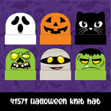 Halloween Knit Hat Beanie LED Light Assortment Floor Display - 36 Pieces Per Retail Ready Display  88463 KIPP BROTHERS