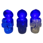 Metal Skull Butt Bucket Ashtray with LED Light - 6 Pieces Per Retail Ready Display 23531 SMOKEZILLA