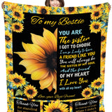 Family Printed Blanket - 6 Pieces Per Retail Ready Display 24430 KIPP BROTHERS