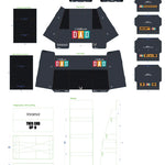 Father's Day Assortment Floor Display - 72 Pieces Per Retail Ready Display 88526 KIPP BROTHERS