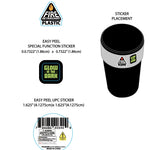 Glow In The Dark Butt Bucket Ashtray With LED Light - 6 Per Retail Ready Wholesale Display 40340 SMOKEZILLA