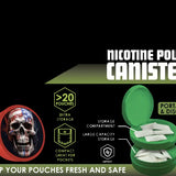 Nicotine Pouch And Storage Canisters  - 10 Pieces Per Retail Ready Display 25689 ROUGHNECK