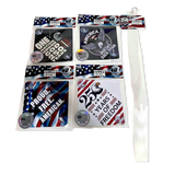 Patriotic USA 250 Floor Display - 58 Pieces Per Retail Ready Display Kit 88627