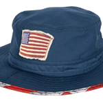 USA Bucket and Boonie Patriotic Hat Assortment Floor Display - 18 Pieces Per Retail Ready Display 88536 NOVELTY INC