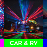 Mood Light USB Double Disco Ball - 6 Pieces Per Retail Ready Display 25344 CAR VIBEZ
