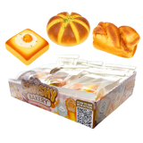 Fun Doh Squishy Bakery Slow Rise Bread - 12 Pieces Per Retail Ready Display 26849