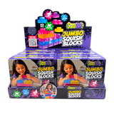 Fun Doh SquishZilla Large Squish Blocks - 6 Pieces Per Retail Ready Display 26870