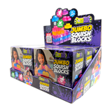 Fun Doh SquishZilla Large Squish Blocks - 6 Pieces Per Retail Ready Display 26870
