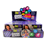 Fun Doh SquishZilla Small Squish Blocks - 6 Pieces Per Retail Ready Display 26869