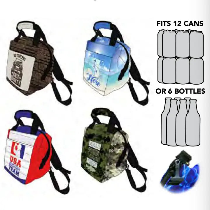 Neoprene Cooler Bag - 4 Pieces Per Pack 22475 POLAR GEAR