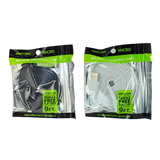 Charging Cable USB to Micro USB Flat 9FT - 4 Pieces Per Pack 20616 GADGET GEAR