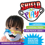Poly Kid Face Cover 24 Pieces Per Retail Ready Display 21895 KIPP BROTHERS