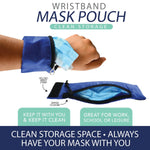 Wristband Mask Pouch - 12 Pieces Per Retail Ready Display 21964 KIPP BROTHERS