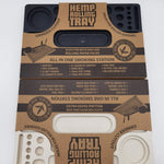 Hemp Made Extra Large Smoking Station Roll Tray - 6 Per Retail Ready Display 22427 SMOKEZILLA