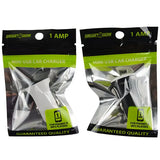 Car Charger with USB Port 1 Amp - 3 Pieces Per Pack 22449 GADGET GEAR