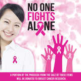 Breast Cancer Awareness Pink Tac Pin - 12 Pieces Per Retail Ready Display 22503 NOVELTY INC