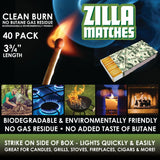 Jumbo Match Box - 24 Pieces Per Retail Ready Display 22570 SMOKEZILLA
