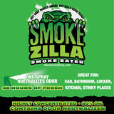 Air Freshener Smoke Eater Spray - 16 Pieces Per Retail Ready Display 22623 SMOKEZILLA
