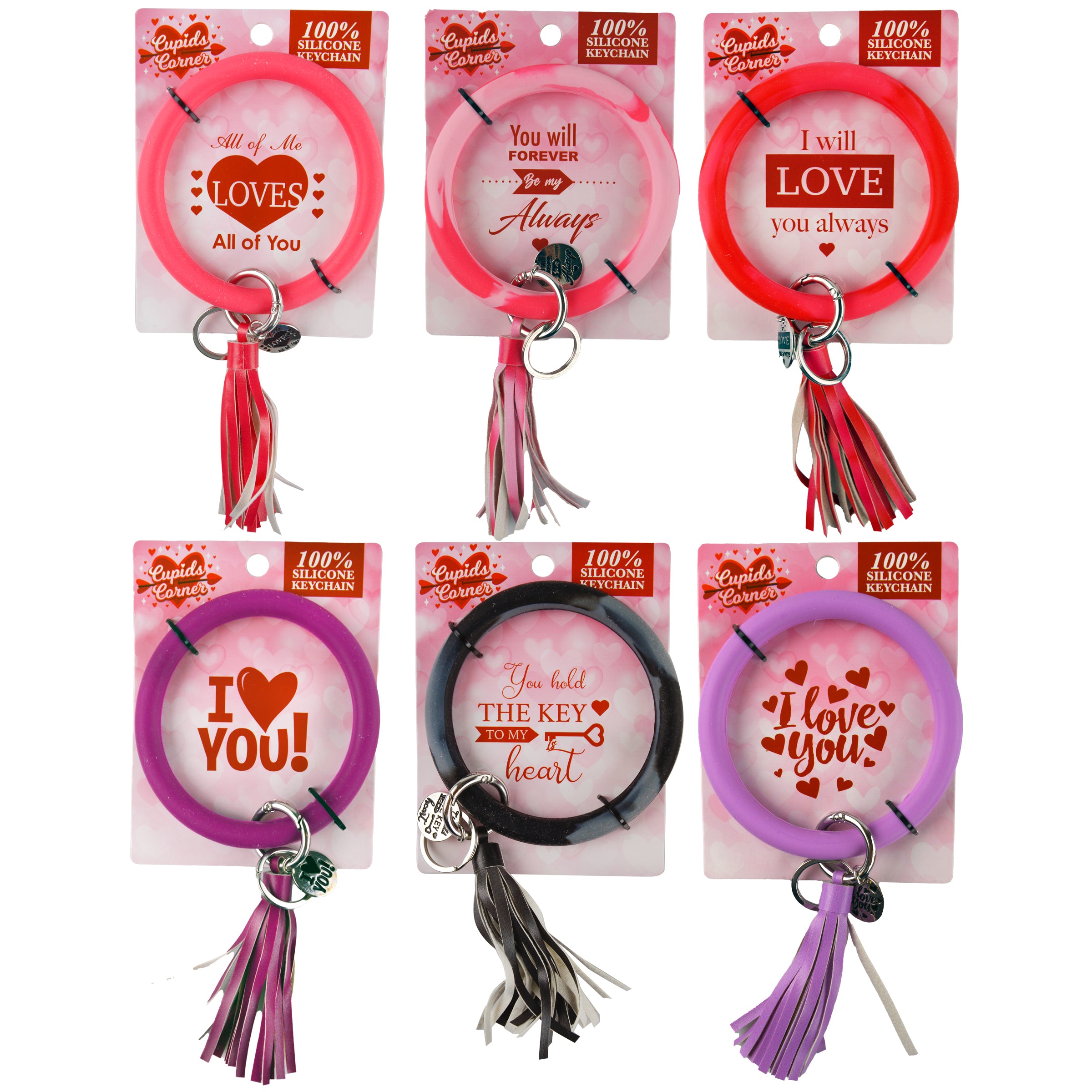 Valentine's Day Cupid's Corner Assortment Floor Display - 72 Pieces Per Retail Ready Display 88365 KIPP BROTHERS