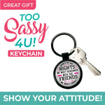Metal Key Chain with Saying - 12 Pieces Per Retail Ready Display 22901 KIPP BROTHERS