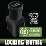 Plastic Locking Bottle Jar - 6 Pieces Per Retail Ready Display 22926 SMOKEZILLA