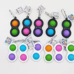 Fidget Pop Key Chain - 24 Pieces Per Retail Ready Display 23028 KIPP BROTHERS